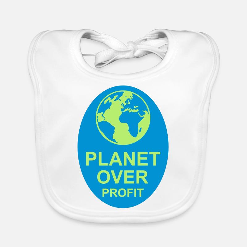 Planète sur le devis de profit Bavoir bio Bébé
