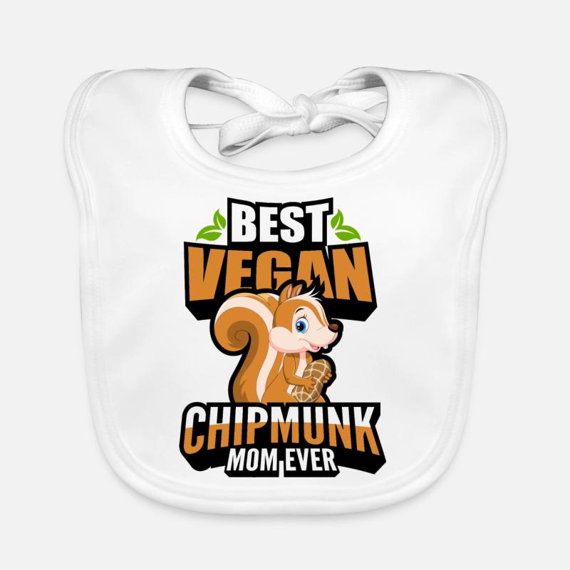 Chipmunk Organic Baby Bibs