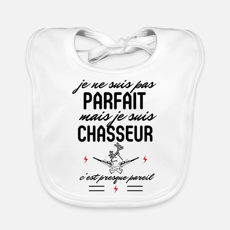 Pas parfait mais Chasseur Bavoir bio Bébé