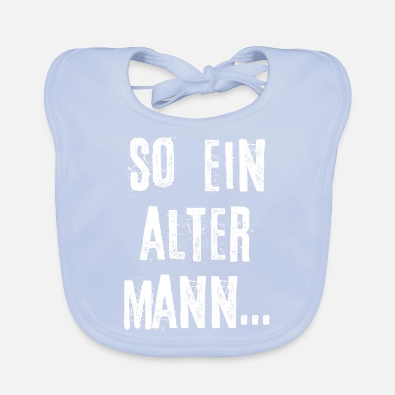 So Ein Alter Mann Geburtstag Fieser Spruch Baby Bio-Lätzchen