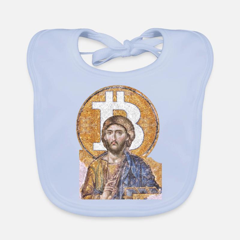 The Second Coming - BTC Messiah Organic Baby Bibs