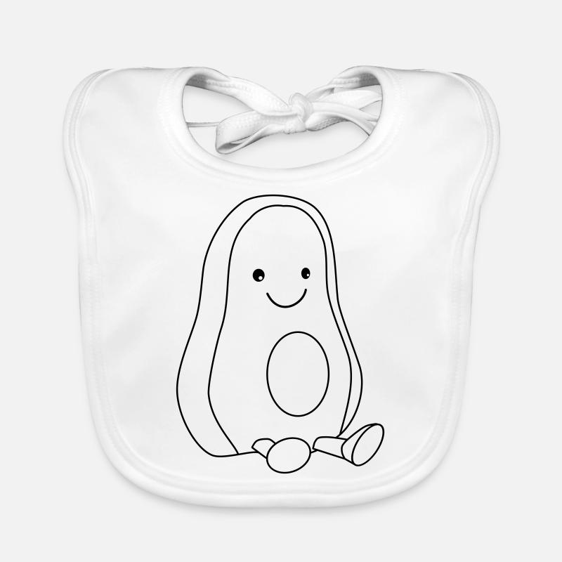 Avocat sucré Bavoir bio Bébé