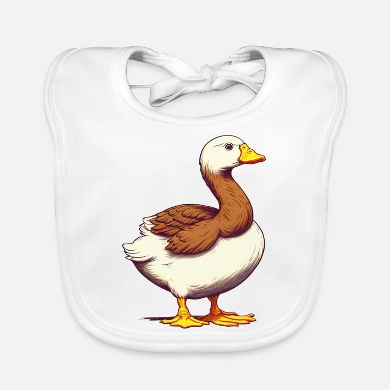 Quack-tastic Organic Baby Bibs