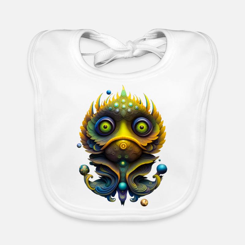 Monsters Organic Baby Bibs