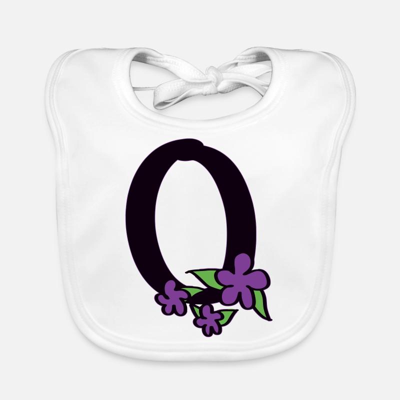 O pour Optimiste Bavoir bio Bébé