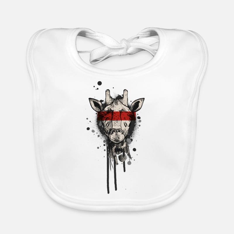 Giraffe Baby Bio-Lätzchen