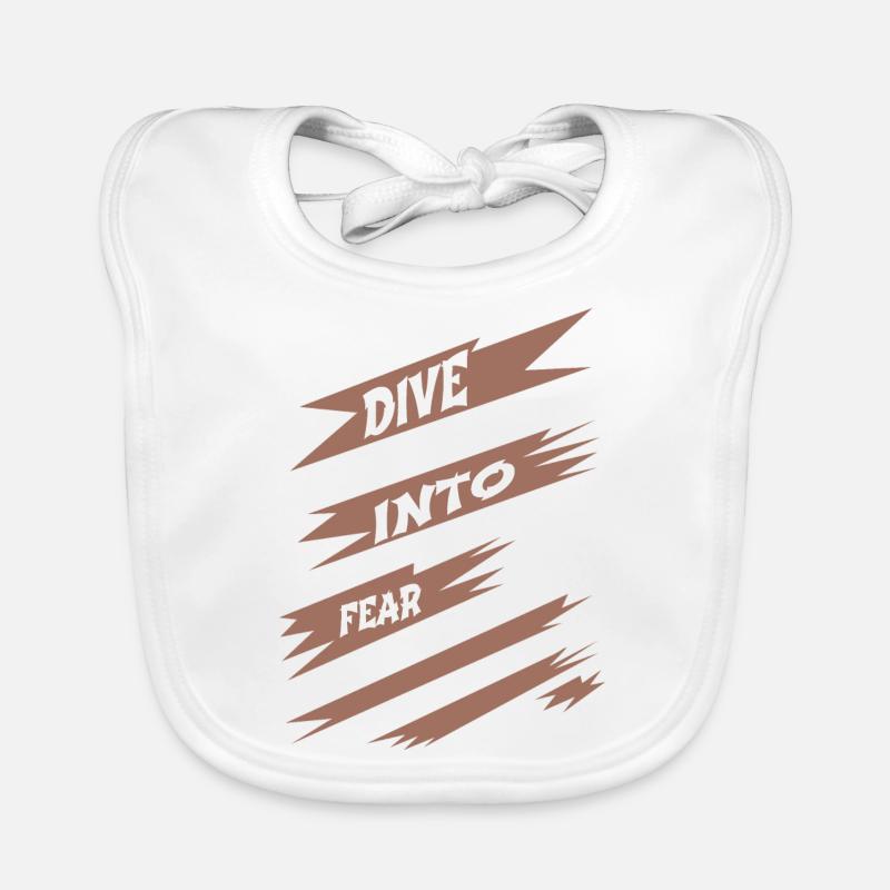 fun inner courage courage mindset Baby Bio-Lätzchen