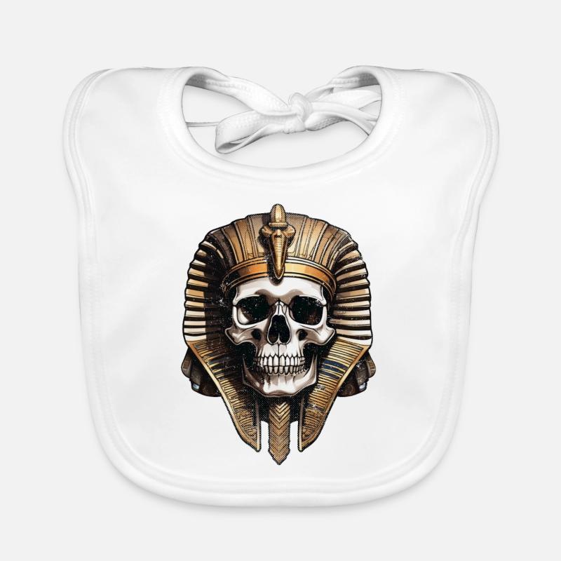 pharaon- momie - egypte Bavoir bio Bébé