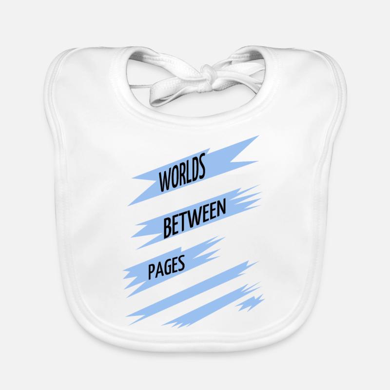 Book Lovers Escaping Reality Refreshing Break Organic Baby Bibs