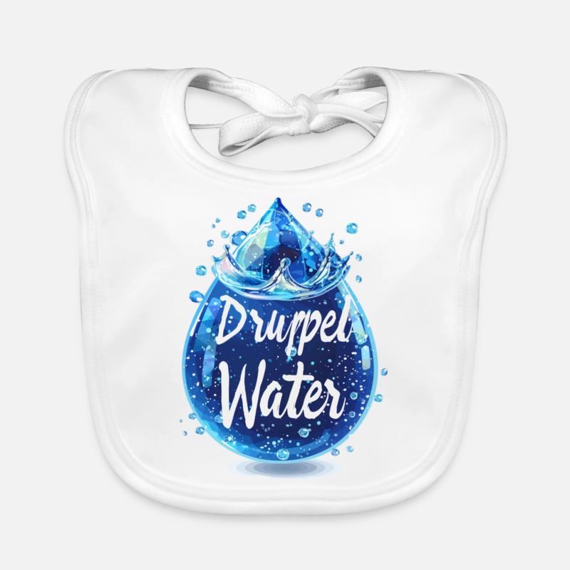 gouttes d’eau Bavoir bio Bébé