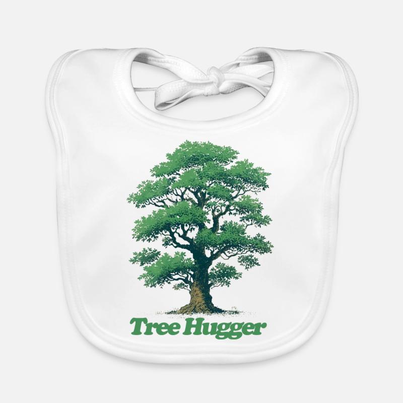 Étreinte d’arbre Bavoir bio Bébé