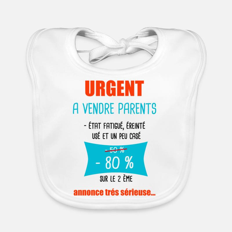 bébé personnalisable Urgent à vendre cadeau bébé Bavoir bio Bébé