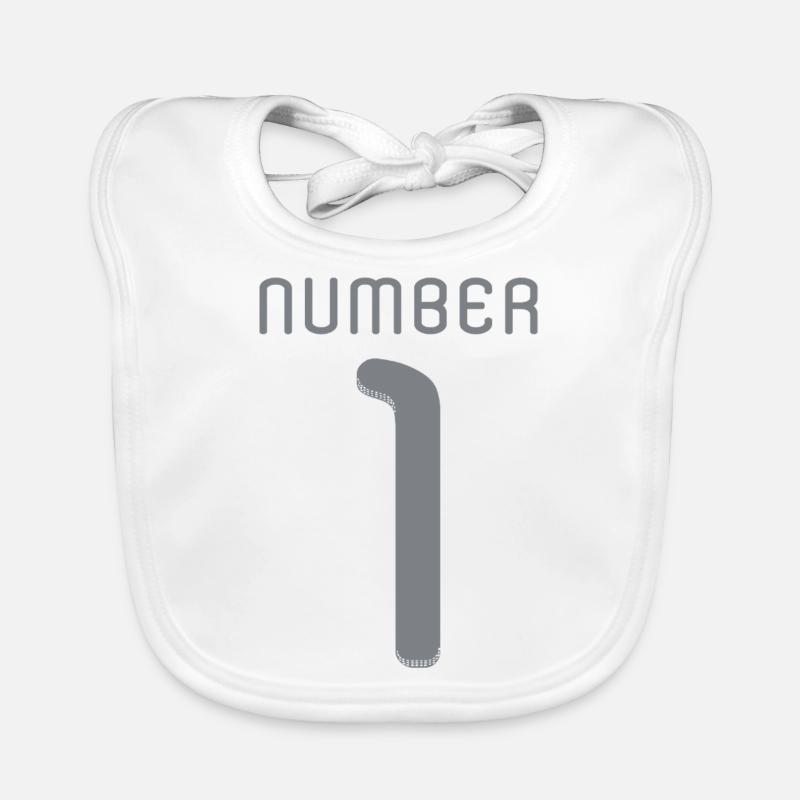 Numéro Un ☝ Bavoir bio Bébé