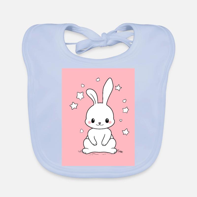 The Little Whit Bunny Organic Baby Bibs