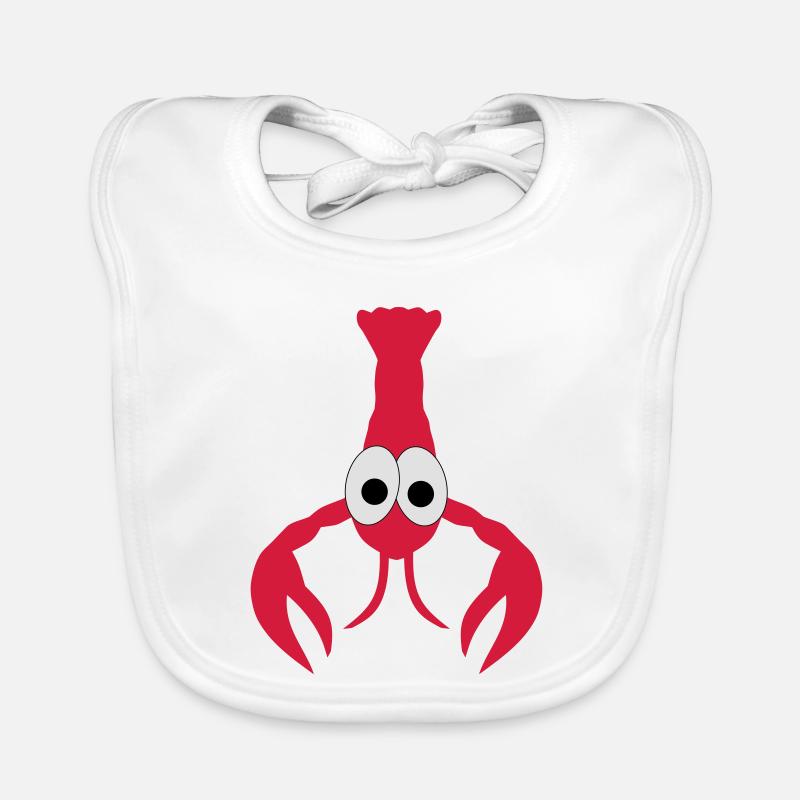 Lobster Organic Baby Bibs