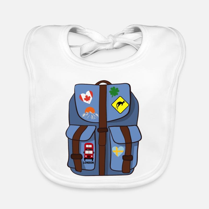Rucksack Baby Bio-Lätzchen
