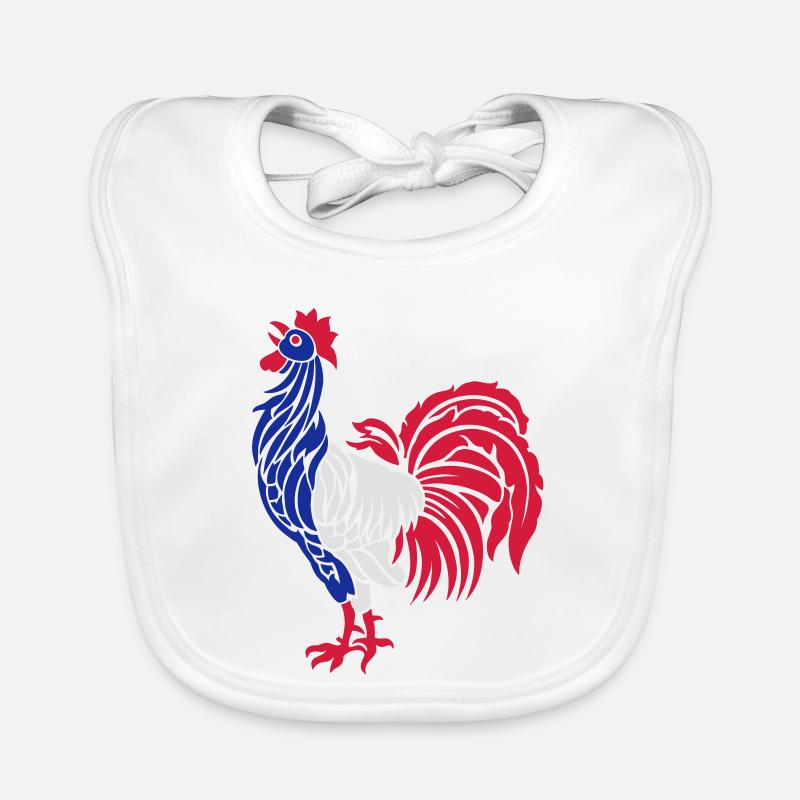 coq flexo Bavoir bio Bébé