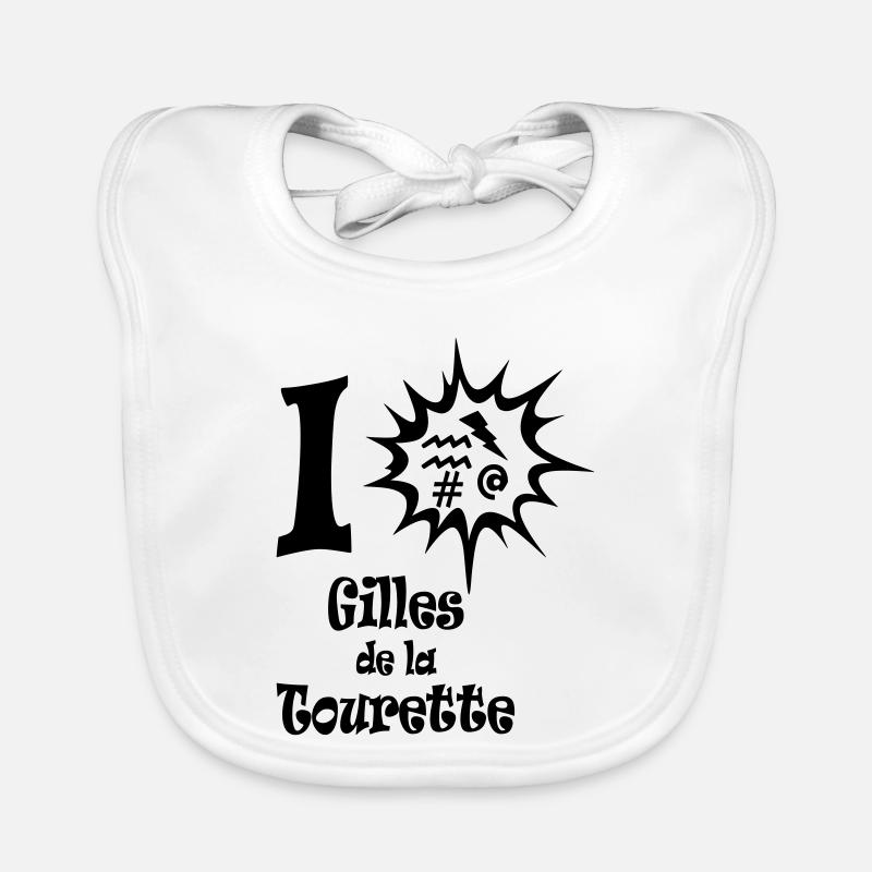 Gilles de la Tourette Bavoir bio Bébé