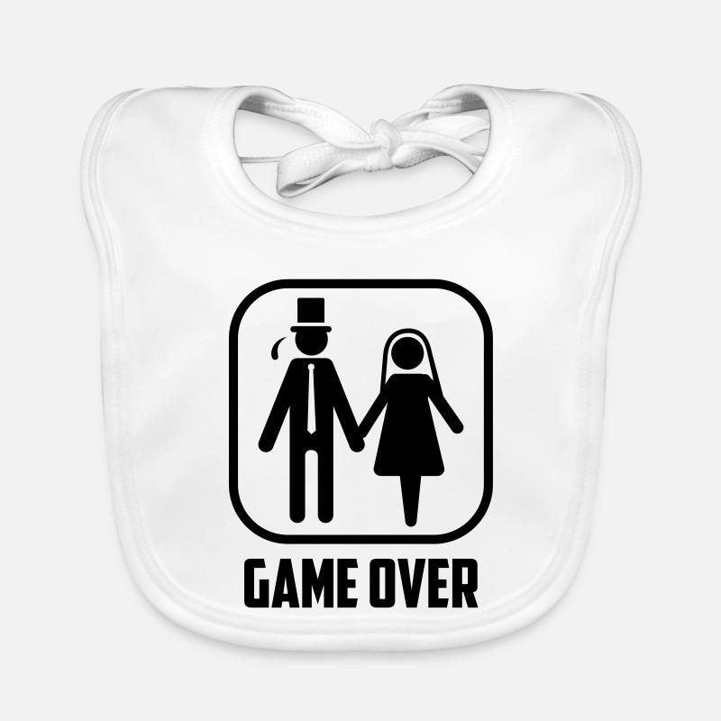 stag hen night bachelor party Organic Baby Bibs