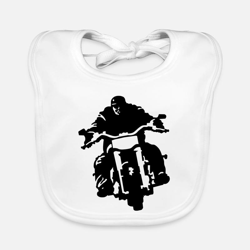 biker Bavoir bio Bébé