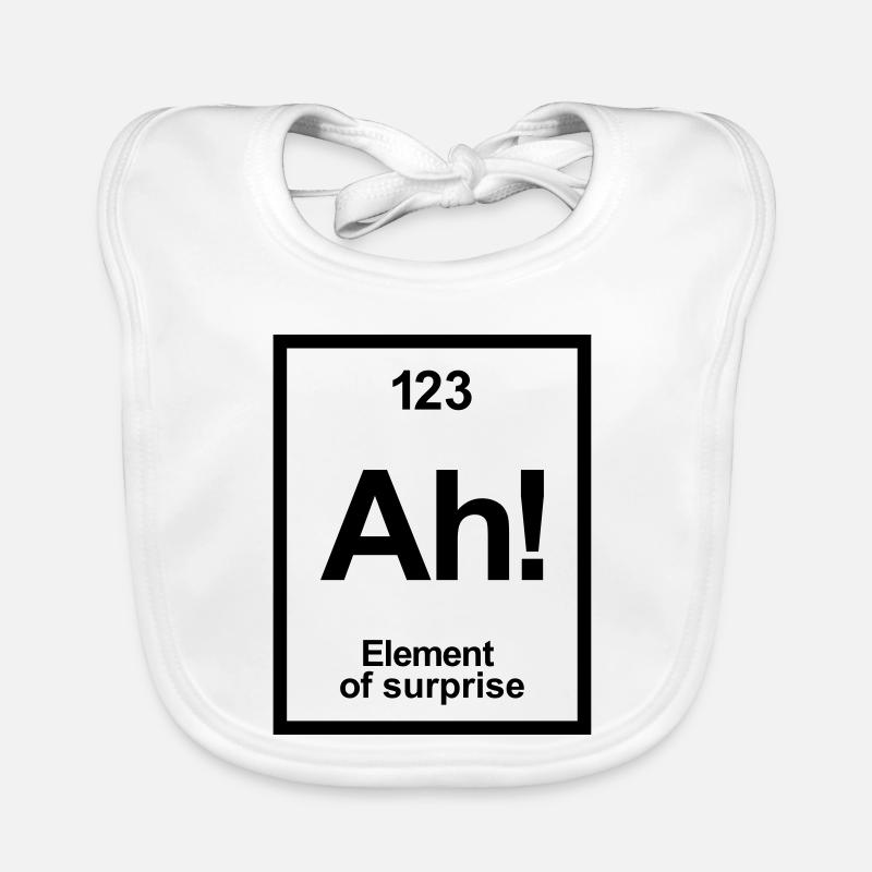periodic table Organic Baby Bibs