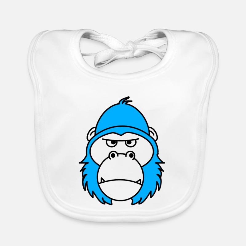 gorille Bavoir bio Bébé