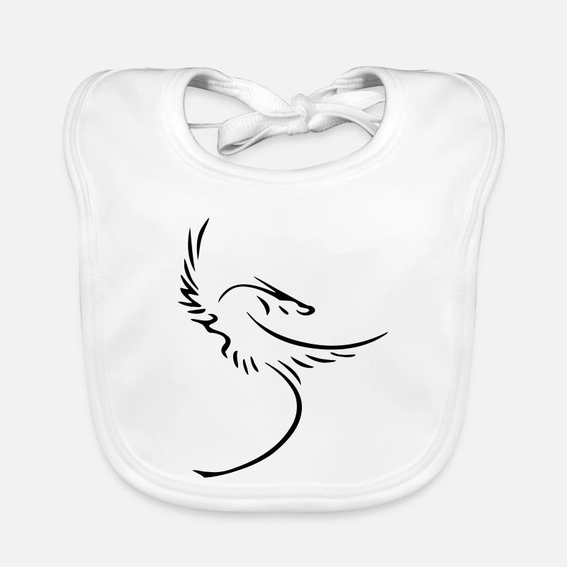 drache figur mythos dragonfly dachensymbol phoenix Baby Bio-Lätzchen