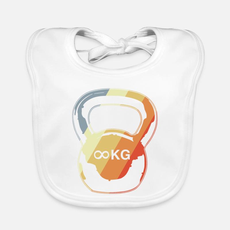 Ball dumbbell Organic Baby Bibs