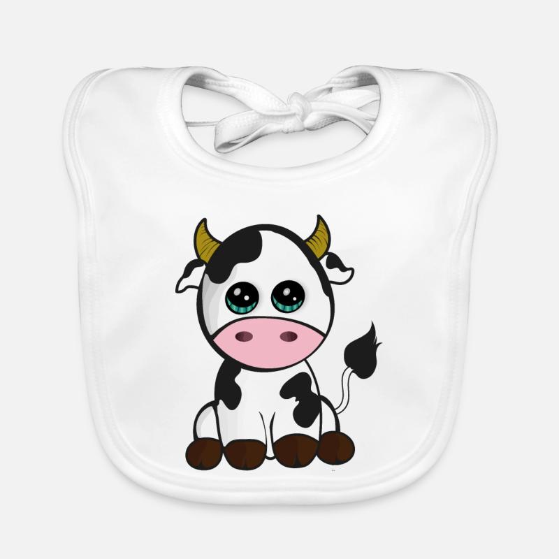 Bébé vache Bavoir bio Bébé