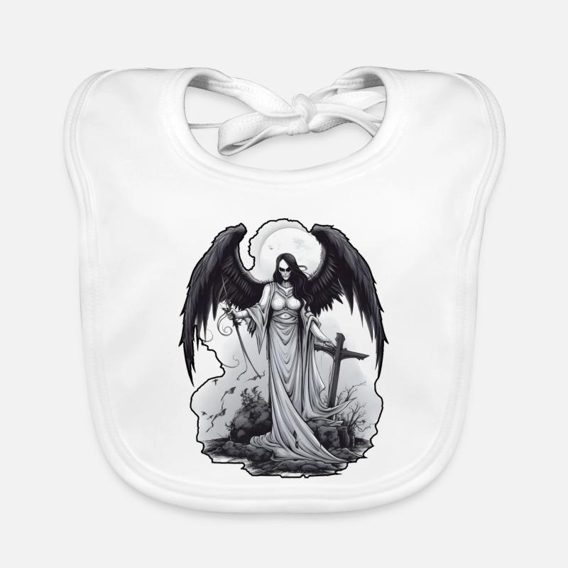 Dark Angel Organic Baby Bibs