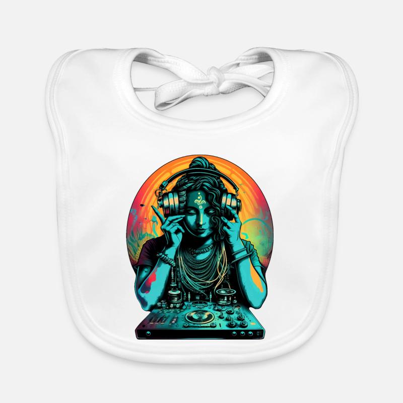 Goddess DJ Organic Baby Bibs