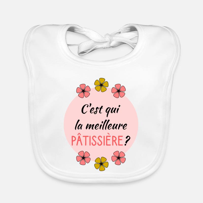 PASTRY CHEF Organic Baby Bibs