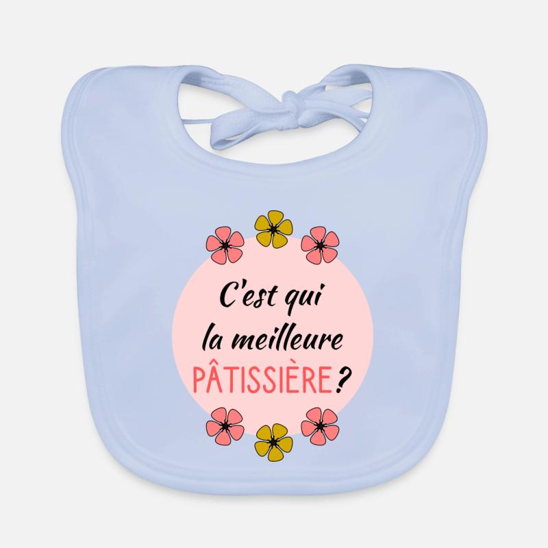 PASTRY CHEF Organic Baby Bibs