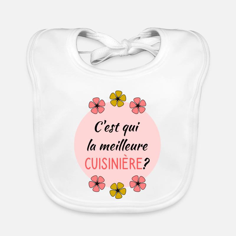 CUISINIERE Bavoir bio Bébé