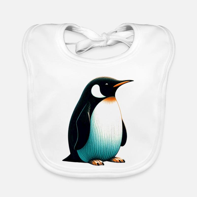 Pinguin Baby Bio-Lätzchen