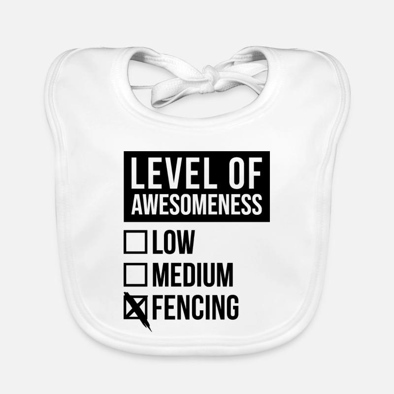 Fencing Organic Baby Bibs