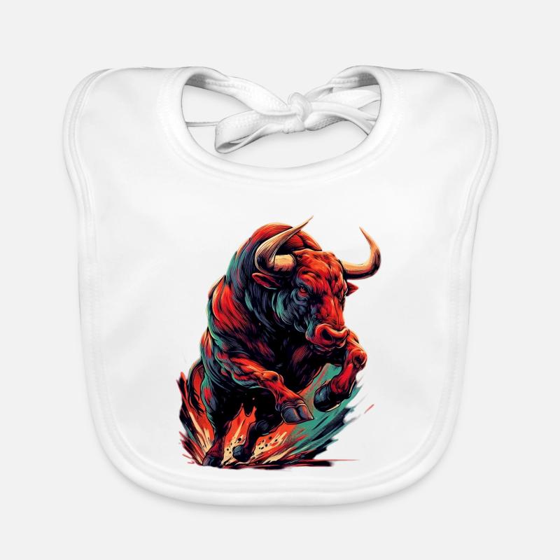 Stier Baby Bio-Lätzchen