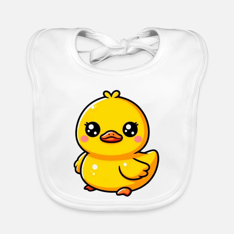 Caneton Canard Canard Canard Bavoir bio Bébé