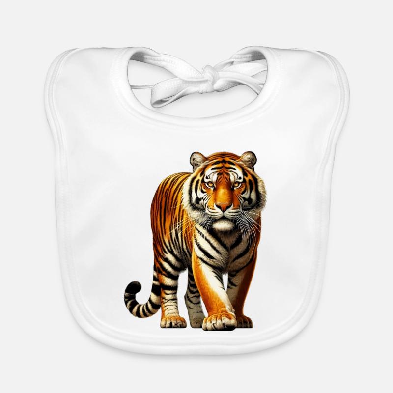 Tiger Organic Baby Bibs