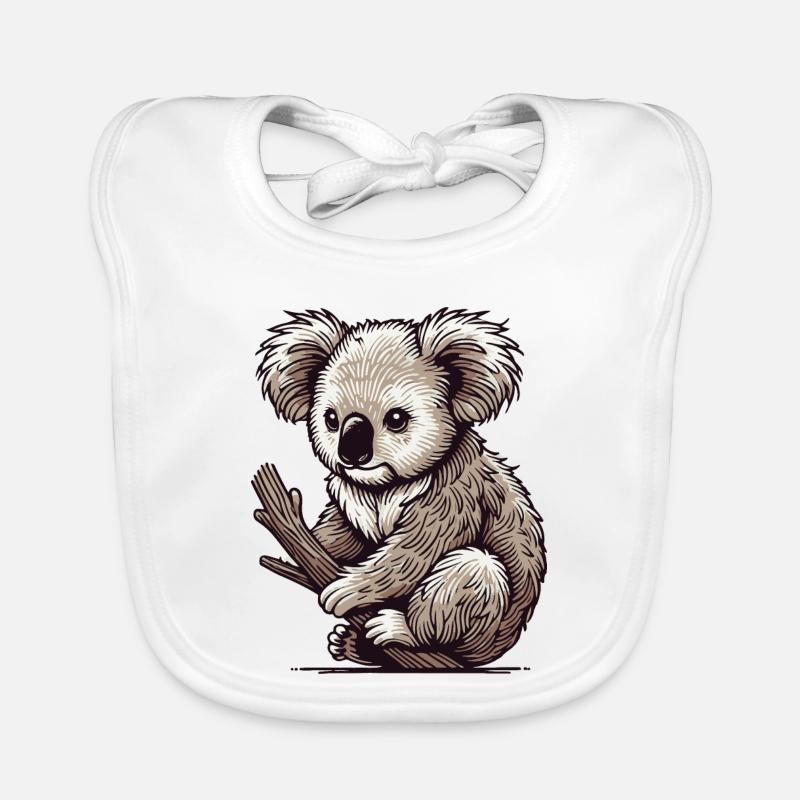 Koala Bavoir bio Bébé
