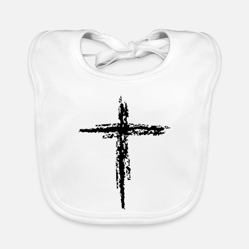 The Cross Organic Baby Bibs