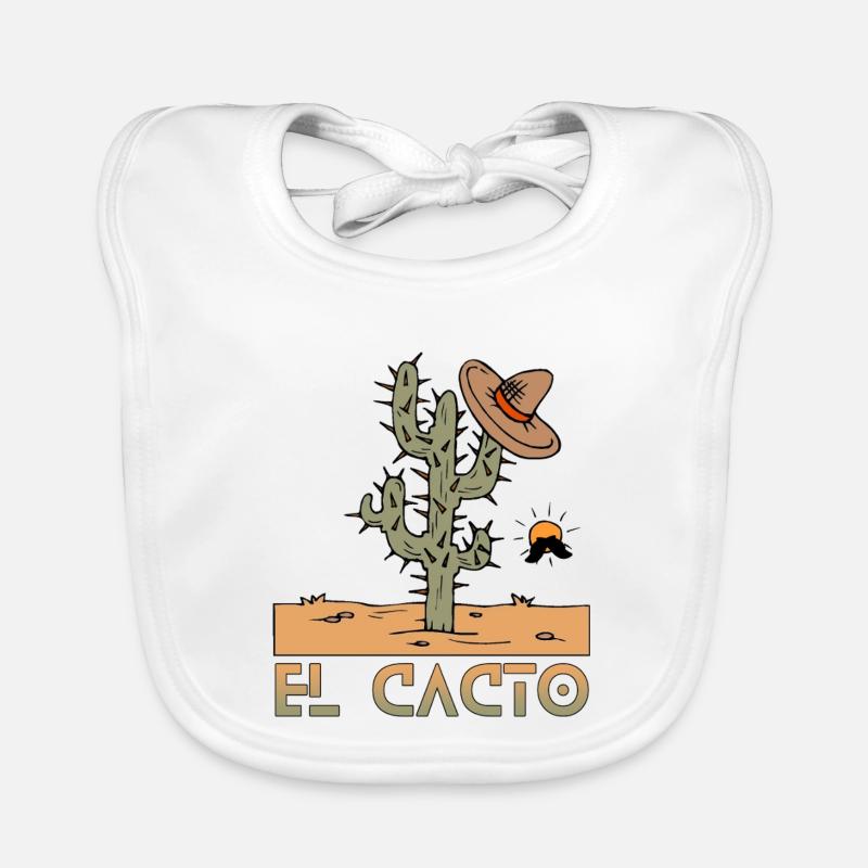 El Cacto 2 Bavoir bio Bébé