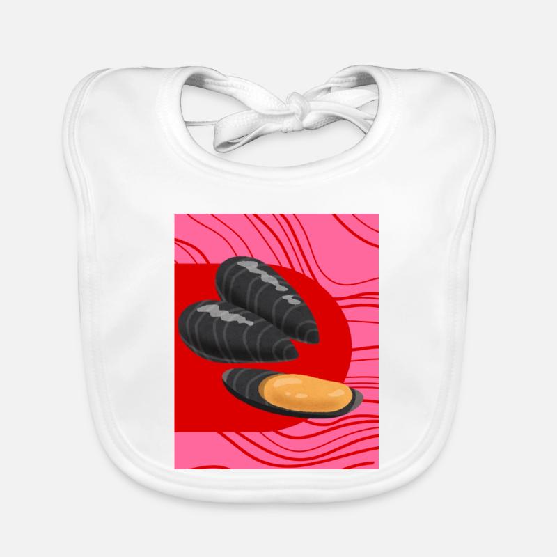 Moules funky Bavoir bio Bébé