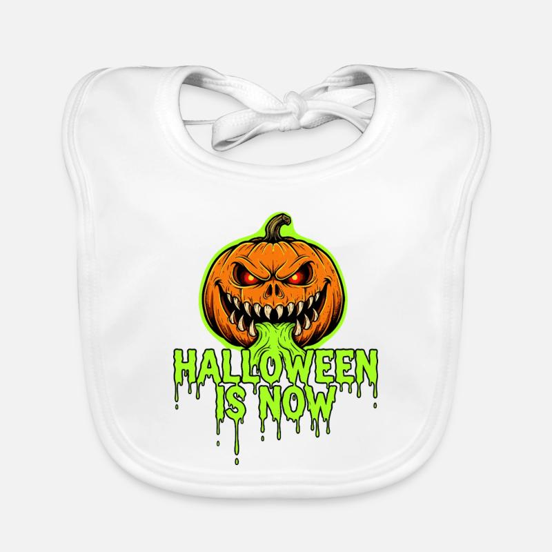 Halloween is Now Baby Bio-Lätzchen