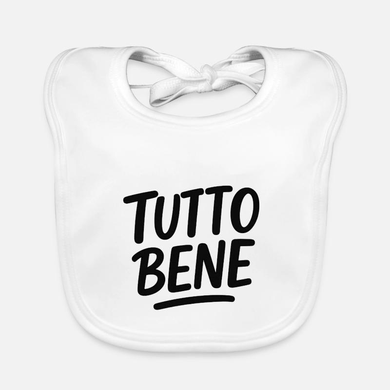 Tutto Bene - Baby Bio-Lätzchen - Weiß