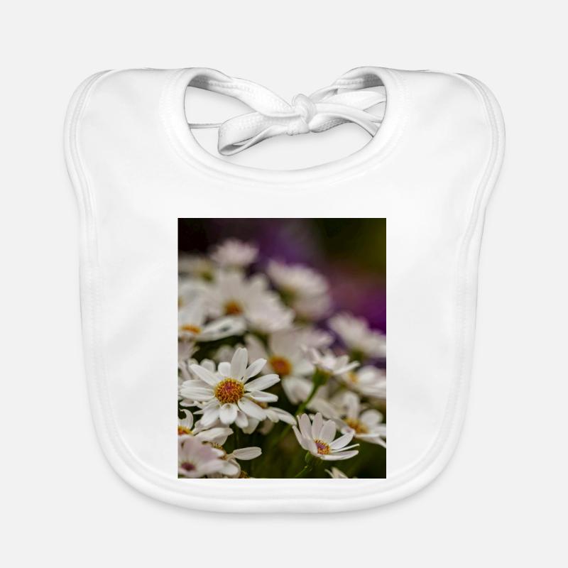 Gänseblümchen Blumen Baby Bio-Lätzchen