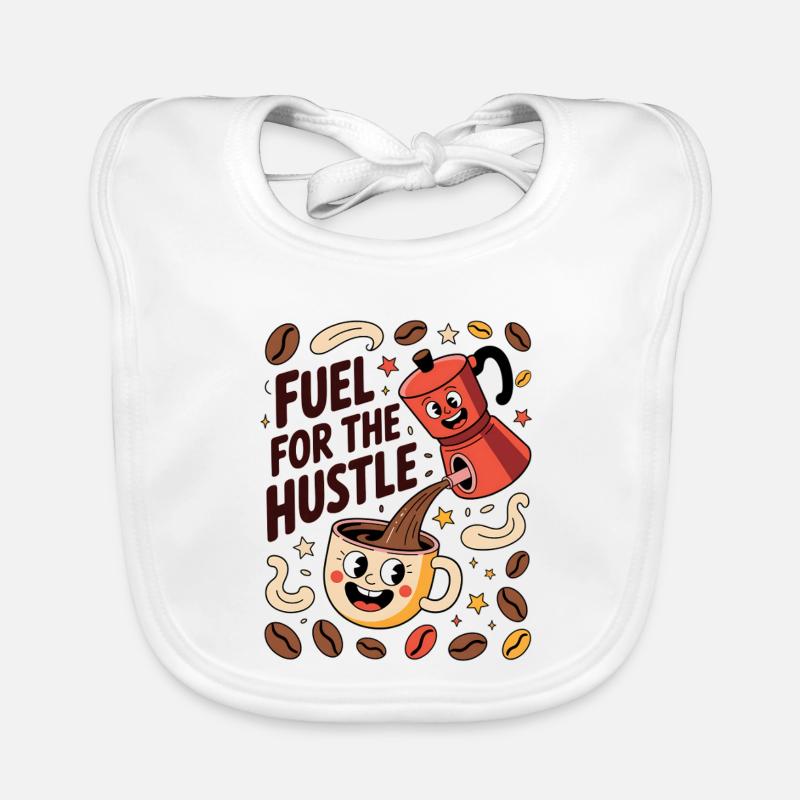 Fuel for Diligence and Focus Organic Baby Bibs