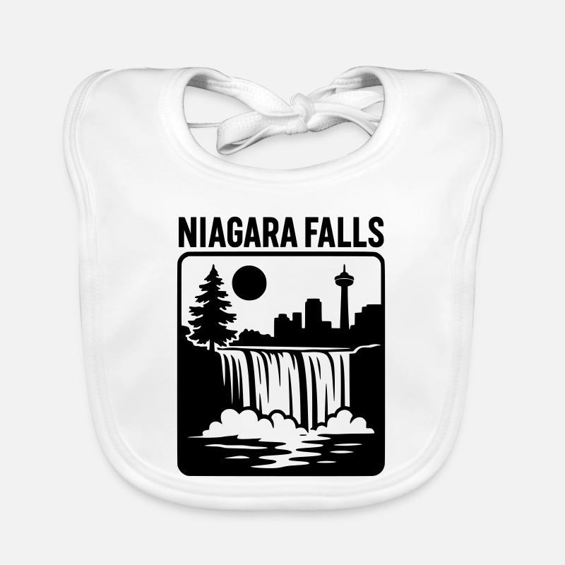Niagara Falls Falls Canada Vacances Loisirs Bavoir bio Bébé