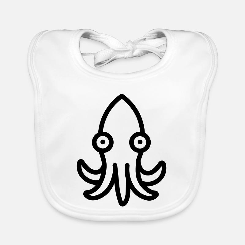 squid Organic Baby Bibs