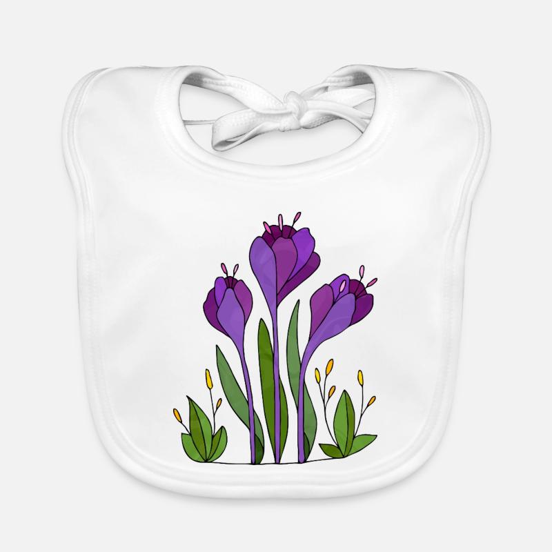 Blumen Bavoir bio Bébé